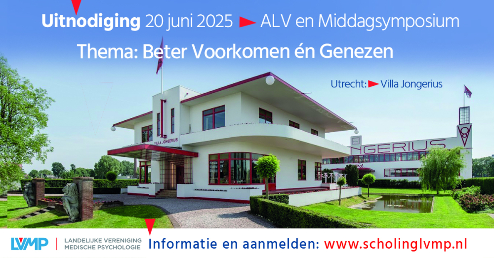 save the date ALV en middagsymposium LVMP 20 juni